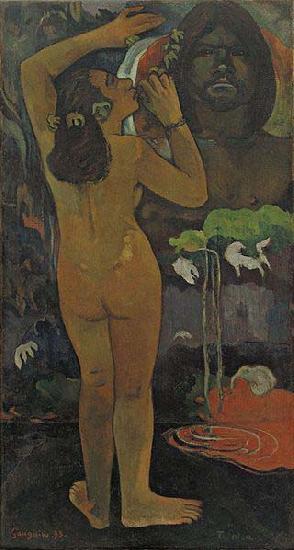 Paul Gauguin The Moon and the Earth (Hina tefatou),